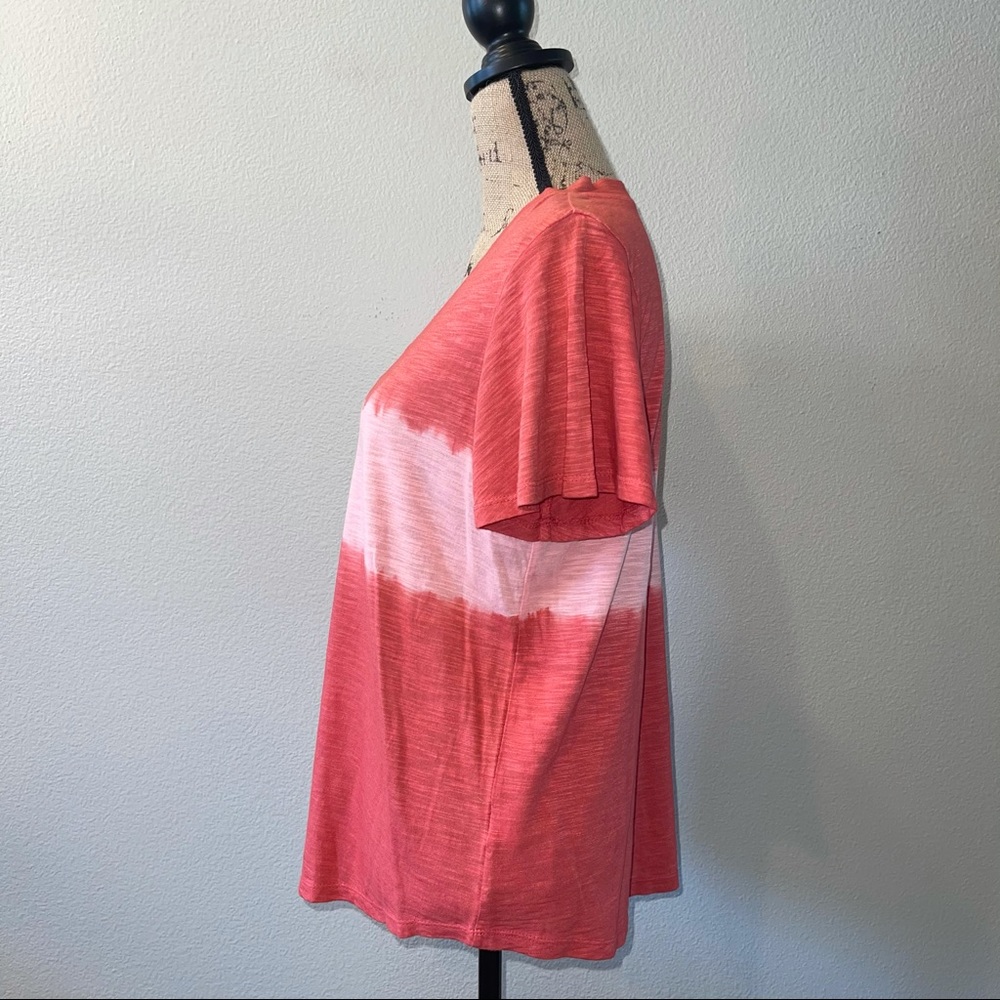 Jessica Simpson Tie Dye Short Sleeve Tee Size M - Picture 2 of 5